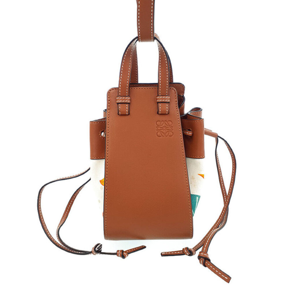 Loewe Hammock Drawstring Calfskin Leather Shoulder Bag